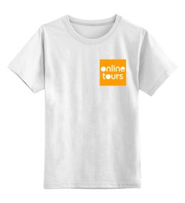 Заказать детскую футболку в Москве. Детская футболка классическая унисекс Оранжевый квадрат от Маргарита Титова - готовые дизайны и нанесение принтов.