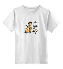 Заказать детскую футболку в Москве. Детская футболка классическая унисекс Sally and bubba  от ПРИНТЫ ПЕЧАТЬ  - готовые дизайны и нанесение принтов.