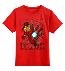 Заказать детскую футболку в Москве. Детская футболка классическая унисекс HeroMan от balden - готовые дизайны и нанесение принтов.