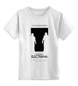 Заказать детскую футболку в Москве. Детская футболка классическая унисекс Daft Punk -Electroma от KinoArt - готовые дизайны и нанесение принтов.