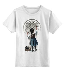 Заказать детскую футболку в Москве. Детская футболка классическая унисекс Bring Me The Horizon девочка от inPrintio - готовые дизайны и нанесение принтов.