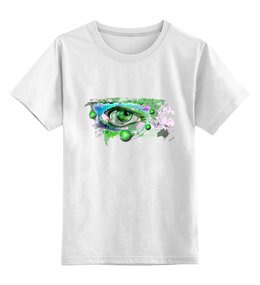 Заказать детскую футболку в Москве. Детская футболка классическая унисекс Всевидящее око интернета от Zorgo-Art  - готовые дизайны и нанесение принтов.