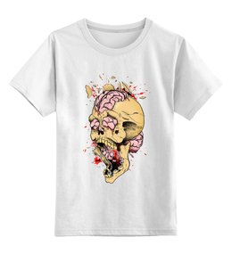 Заказать детскую футболку в Москве. Детская футболка классическая унисекс Brain Explosion от alferxv - готовые дизайны и нанесение принтов.