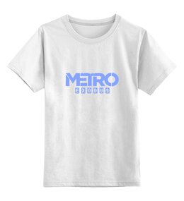 Заказать детскую футболку в Москве. Детская футболка классическая унисекс Metro от THE_NISE  - готовые дизайны и нанесение принтов.