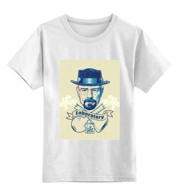 Заказать детскую футболку в Москве. Детская футболка классическая унисекс хайзенберг от niggalay - готовые дизайны и нанесение принтов.