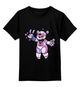 Заказать детскую футболку в Москве. Детская футболка классическая унисекс Five Nights at Freddy’s от weeert - готовые дизайны и нанесение принтов.