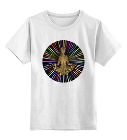 Заказать детскую футболку в Москве. Детская футболка классическая унисекс Медитация Йога Арт от MariYang  - готовые дизайны и нанесение принтов.