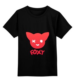 Заказать детскую футболку в Москве. Детская футболка классическая унисекс Фокси Foxy от cherdantcev - готовые дизайны и нанесение принтов.