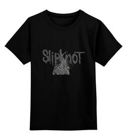 Заказать детскую футболку в Москве. Детская футболка классическая унисекс Slipknot от Fedor - готовые дизайны и нанесение принтов.