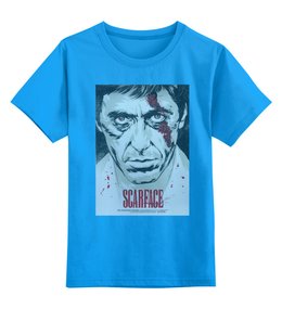 Заказать детскую футболку в Москве. Детская футболка классическая унисекс Al Pacino / Ал Пачино от KinoArt - готовые дизайны и нанесение принтов.