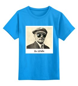 Заказать детскую футболку в Москве. Детская футболка классическая унисекс Dr. Lenin от joseph - готовые дизайны и нанесение принтов.