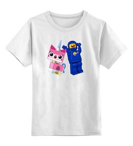 Заказать детскую футболку в Москве. Детская футболка классическая унисекс Легокиса от aleks_say - готовые дизайны и нанесение принтов.