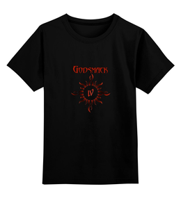 Заказать детскую футболку в Москве. Детская футболка классическая унисекс Godsmack от Fedor - готовые дизайны и нанесение принтов.