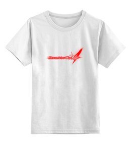 Заказать детскую футболку в Москве. Детская футболка классическая унисекс Devil May Cry  от THE_NISE  - готовые дизайны и нанесение принтов.