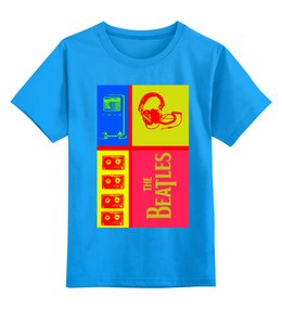 Заказать детскую футболку в Москве. Детская футболка классическая унисекс The beatles от final_expromt - готовые дизайны и нанесение принтов.