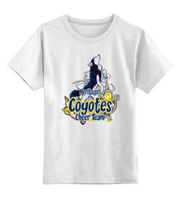 Заказать детскую футболку в Москве. Детская футболка классическая унисекс Coyotes от T-shirt print  - готовые дизайны и нанесение принтов.