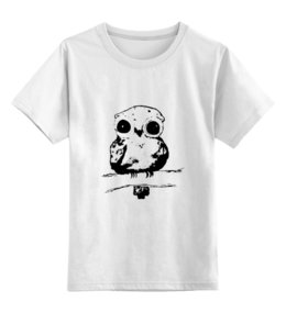 Заказать детскую футболку в Москве. Детская футболка классическая унисекс Лесной житель от Рисуя Добро - готовые дизайны и нанесение принтов.
