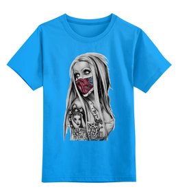 Заказать детскую футболку в Москве. Детская футболка классическая унисекс Girl                        от Savara - готовые дизайны и нанесение принтов.