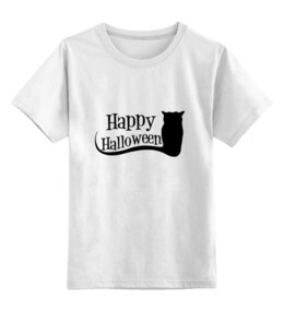 Заказать детскую футболку в Москве. Детская футболка классическая унисекс Halloween   от THE_NISE  - готовые дизайны и нанесение принтов.