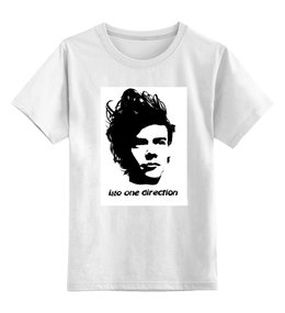 Заказать детскую футболку в Москве. Детская футболка классическая унисекс One Direction от cherdantcev - готовые дизайны и нанесение принтов.