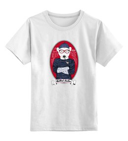Заказать детскую футболку в Москве. Детская футболка классическая унисекс Моряк от sashadasha - готовые дизайны и нанесение принтов.