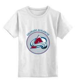 Заказать детскую футболку в Москве. Детская футболка классическая унисекс Колорадо Эвеланш  от kspsshop - готовые дизайны и нанесение принтов.