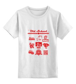 Заказать детскую футболку в Москве. Детская футболка классическая унисекс "The Old School 90" Series IV от Octopuslabel - готовые дизайны и нанесение принтов.