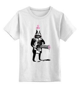 Заказать детскую футболку в Москве. Детская футболка классическая унисекс Молоко-убийца          от alexeyd - готовые дизайны и нанесение принтов.