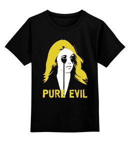 Заказать детскую футболку в Москве. Детская футболка классическая унисекс Pure Evil от OEX design - готовые дизайны и нанесение принтов.