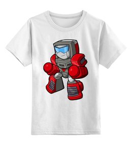 Заказать детскую футболку в Москве. Детская футболка классическая унисекс Трансформеры от aleks_say - готовые дизайны и нанесение принтов.