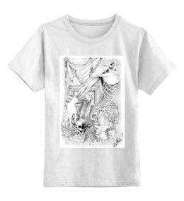 Заказать детскую футболку в Москве. Детская футболка классическая унисекс Рисунок от Kadr от sasha.kadr@yandex.ru - готовые дизайны и нанесение принтов.