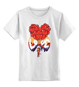Заказать детскую футболку в Москве. Детская футболка классическая унисекс Любовь (Love) от trugift - готовые дизайны и нанесение принтов.