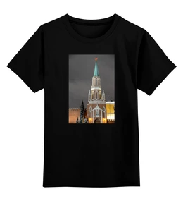Заказать детскую футболку в Москве. Детская футболка классическая унисекс Никольская башня от Anstey  - готовые дизайны и нанесение принтов.