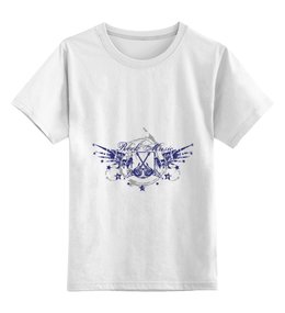 Заказать детскую футболку в Москве. Детская футболка классическая унисекс Rock Musik от valezar - готовые дизайны и нанесение принтов.