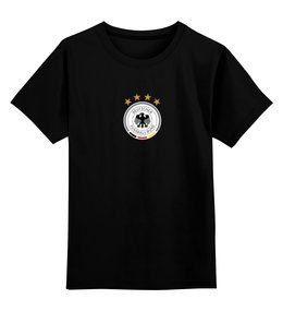 Заказать детскую футболку в Москве. Детская футболка классическая унисекс Сборная Германии от Polilog - готовые дизайны и нанесение принтов.