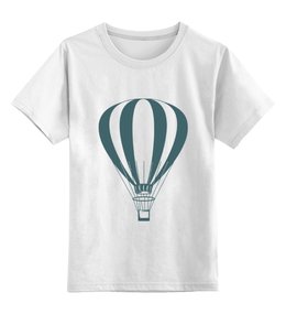 Заказать детскую футболку в Москве. Детская футболка классическая унисекс Воздушный шар от BeliySlon - готовые дизайны и нанесение принтов.