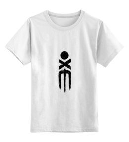 Заказать детскую футболку в Москве. Детская футболка классическая унисекс Эхо проект от YellowCloverShop - готовые дизайны и нанесение принтов.