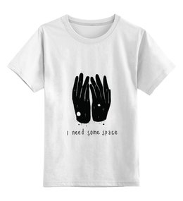 Заказать детскую футболку в Москве. Детская футболка классическая унисекс Double hands от YellowCloverShop - готовые дизайны и нанесение принтов.