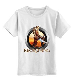 Заказать детскую футболку в Москве. Детская футболка классическая унисекс Reckoning от THE_NISE  - готовые дизайны и нанесение принтов.