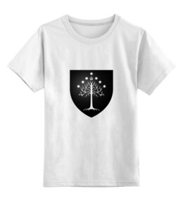 Заказать детскую футболку в Москве. Детская футболка классическая унисекс Shadow of War от THE_NISE  - готовые дизайны и нанесение принтов.