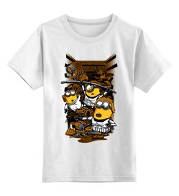Заказать детскую футболку в Москве. Детская футболка классическая унисекс Миньоны  от ПРИНТЫ ПЕЧАТЬ  - готовые дизайны и нанесение принтов.