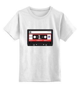 Заказать детскую футболку в Москве. Детская футболка классическая унисекс кассета от Polilog - готовые дизайны и нанесение принтов.