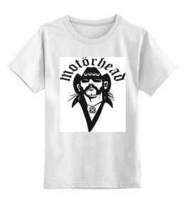 Заказать детскую футболку в Москве. Детская футболка классическая унисекс Motorhead от Wax  - готовые дизайны и нанесение принтов.