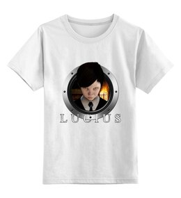 Заказать детскую футболку в Москве. Детская футболка классическая унисекс Lucius от THE_NISE  - готовые дизайны и нанесение принтов.