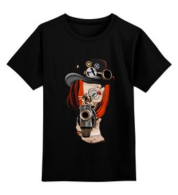 Заказать детскую футболку в Москве. Детская футболка классическая унисекс steampunk от nopperapon - готовые дизайны и нанесение принтов.