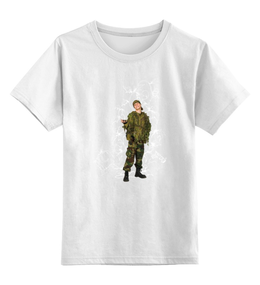 Заказать детскую футболку в Москве. Детская футболка классическая унисекс Эпизод 1 - Плющ от Rain - готовые дизайны и нанесение принтов.