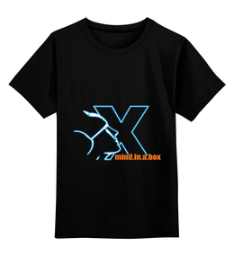 Заказать детскую футболку в Москве. Детская футболка классическая унисекс mind.in.a.box / Face Logo от OEX design - готовые дизайны и нанесение принтов.