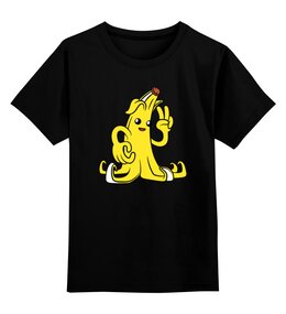 Заказать детскую футболку в Москве. Детская футболка классическая унисекс Банан от PrintGamer  - готовые дизайны и нанесение принтов.