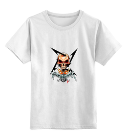 Заказать детскую футболку в Москве. Детская футболка классическая унисекс Metallica от Fedor - готовые дизайны и нанесение принтов.