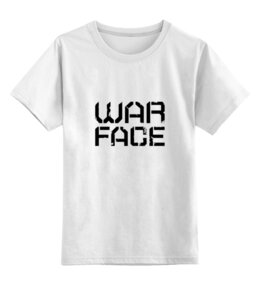 Заказать детскую футболку в Москве. Детская футболка классическая унисекс Warface от THE_NISE  - готовые дизайны и нанесение принтов.